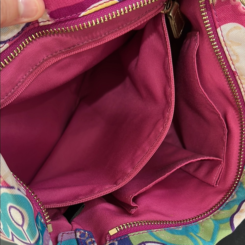 Coach Vibrant Multi-Color Whimsical Crossbody Bag - Picture 4 of 11